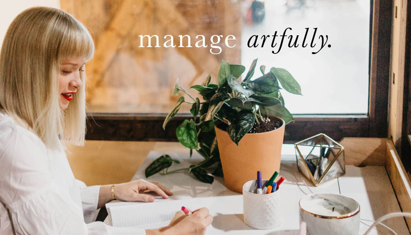 manage artfully - Katy Planning Her Day