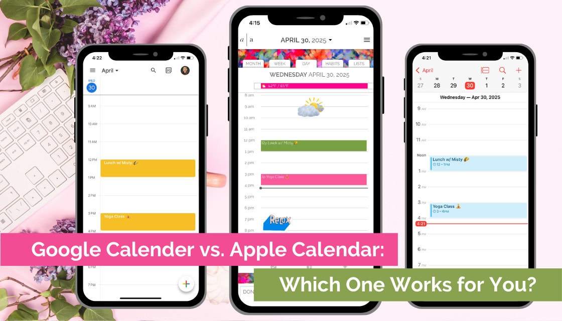 Google Calendar vs Apple Calendar, Artful Agenda as an alternative