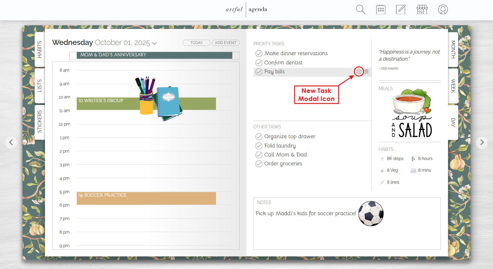 Explore Artful Agenda’s New Task Alarms and Fall 2025 Planner ...